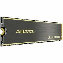 M.2 SSD ADATA LEGEND 850 2 TB, SSD (dunkelgrau/gold, PCIe 4.0 X4, NVMe 1.4, M.2 2280)