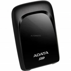 ADATA SC680 480 GB, Externe SSD (schwarz, USB-C 3.2 Gen 2 (10 Gbit/s))