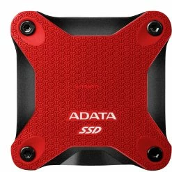ADATA SD600Q 480 GB, Externe SSD (rot, Micro-USB-B 3.2 Gen 1 (5 Gbit/s))