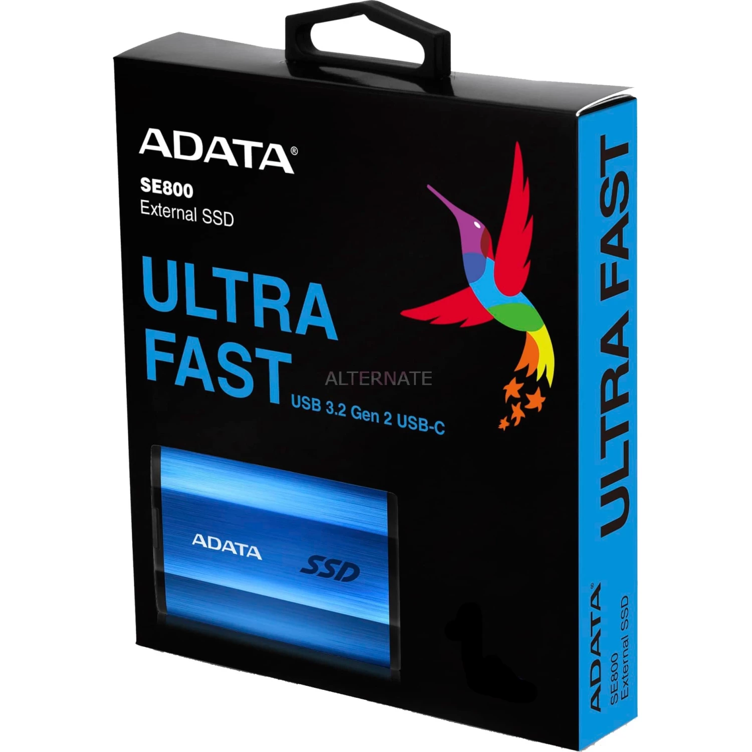 ADATA SE800 512 GB, Externe SSD (blau, USB-C 3.2 Gen 2 (10 Gbit/s)) 8 ADATA SE800 512 GB, Externe SSD (blau, USB-C 3.2 Gen 2 (10 Gbit/s)) – Bild 6