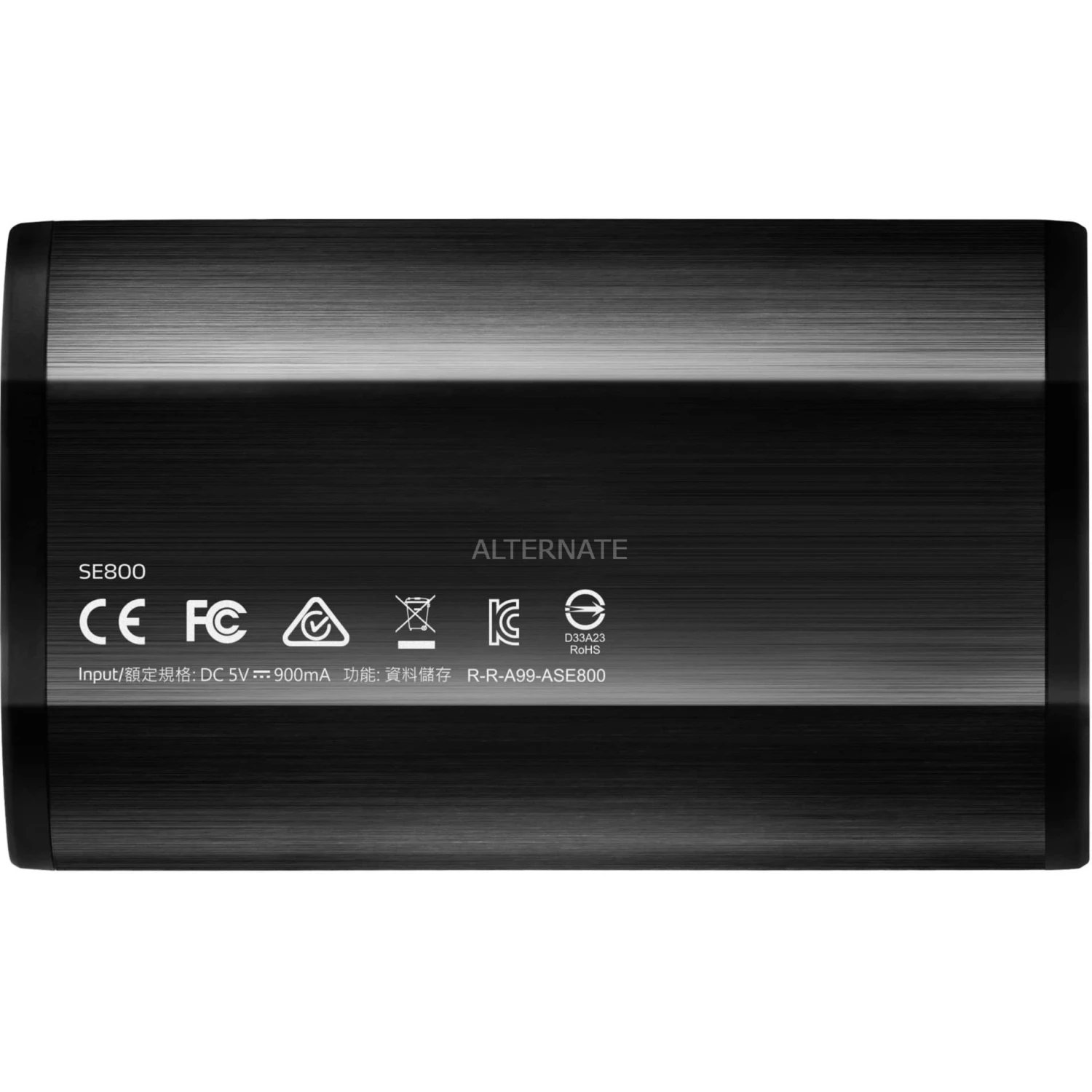 ADATA SE800 512 GB, Externe SSD (schwarz, USB-C 3.2 Gen 2 (10 Gbit/s)) 7 ADATA SE800 512 GB, Externe SSD (schwarz, USB-C 3.2 Gen 2 (10 Gbit/s)) – Bild 5