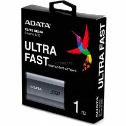 ADATA SE880 1 TB, Externe SSD (grau, USB-C 3.2 Gen 2x2 (20 Gbit/s)) -SSD Festplatten Verkäufe ADATA SE880 1 TB Externe SSD@@1834056 3