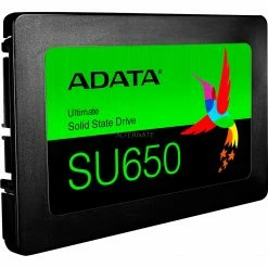 SATA SSD ADATA Ultimate SU650 256 GB, SSD (schwarz, SATA 6 Gb/s, 2,5")
