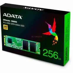 M.2 SSD ADATA Ultimate SU650 M.2 256 GB, SSD (SATA 6 Gb/s, M.2 2280) -SSD Festplatten Verkäufe ADATA Ultimate SU650 M 2 256 GB SSD@@1792698 3
