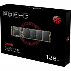 M.2 SSD ADATA XPG SX6000 Lite 128 GB, SSD (schwarz, PCIe 3.0 X4, NVMe 1.3, M.2 2280) -SSD Festplatten Verkäufe ADATA XPG SX6000 Lite 128 GB SSD@@imhmvx07 33