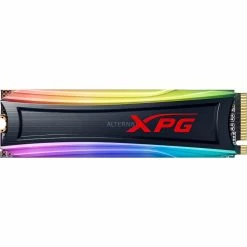 M.2 SSD ADATA XPG Spectrix S40G RGB 1 TB, SSD (schwarz, PCIe 3.0 X4, NVMe 1.3, M.2 2280)