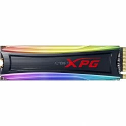M.2 SSD ADATA XPG Spectrix S40G RGB 256 GB, SSD (schwarz, PCIe 3.0 X4, NVMe 1.3, M.2 2280)