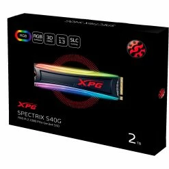 M.2 SSD ADATA XPG Spectrix S40G RGB 2 TB, SSD (schwarz, PCIe 3.0 X4, NVMe 1.3, M.2 2280) -SSD Festplatten Verkäufe ADATA XPG Spectrix S40G RGB 2 TB SSD@@imlmvx14 2