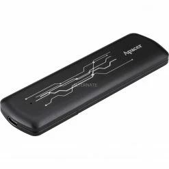 Apacer AS722 1 TB, Externe SSD (schwarz, USB-C 3.2 Gen 2)
