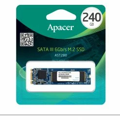 M.2 SSD Apacer AST280 240 GB, SSD (SATA 6 Gb/s, M.2 2280, Retail) -SSD Festplatten Verkäufe Apacer AST280 240 GB SSD@@imima6 2
