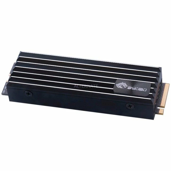 Festplattenkühler Bykski B-NVME-CT M.2 Kühler, Kühlkörper (schwarz)