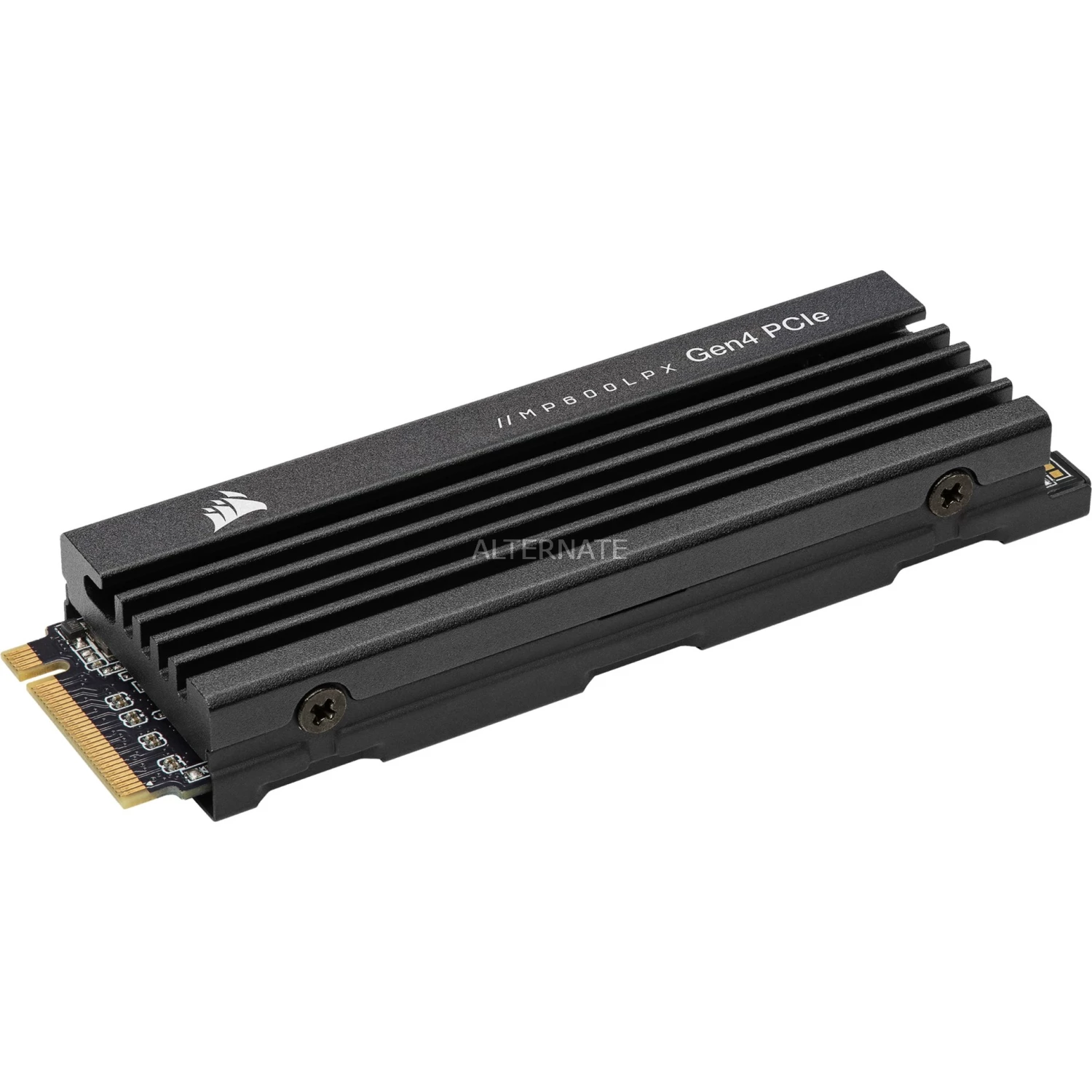 PS5 SSDs Corsair MP600 PRO LPX 2 TB, SSD (schwarz, PCIe 4.0 X4, NVMe 1.4, M.2 2280) – Bild 2