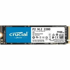 M.2 SSD Crucial P2 1 TB, SSD (PCIe 3.0 X4, NVMe, M.2 2280)