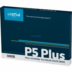 M.2 SSD Crucial P5 Plus 500 GB, SSD (PCIe 4.0 X4, NVMe, M.2 2280) -SSD Festplatten Verkäufe Crucial P5 Plus 500 GB SSD@@1766612 4