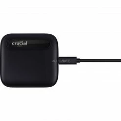 Crucial X6 Portable SSD 1 TB, Externe SSD (schwarz, USB-C 3.2 Gen 2 (10 Gbit/s)) -SSD Festplatten Verkäufe Crucial X6 Portable SSD 1 TB Externe SSD@@1712303 3