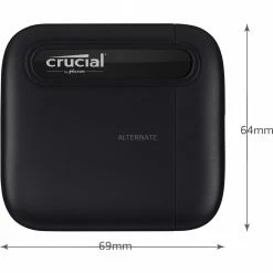 Crucial X6 Portable SSD 4 TB, Externe SSD (schwarz, USB-C 3.2 Gen 2 (10 Gbit/s)) 12 Crucial X6 Portable SSD 4 TB, Externe SSD (schwarz, USB-C 3.2 Gen 2 (10 Gbit/s)) -SSD Festplatten Verkäufe Crucial X6 Portable SSD 4 TB Externe SSD@@1734744 4