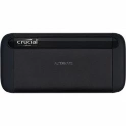 Crucial X8 Portable SSD 2 TB, Externe SSD (schwarz, USB-C 3.2 Gen 2 (10 Gbit/s))