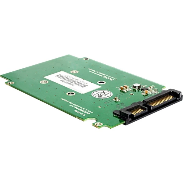 SSD Zubehör DeLOCK Konverter SATA 22 Pin > MSATA Mit 2,5" Rahmen, Einbaurahmen – Bild 2