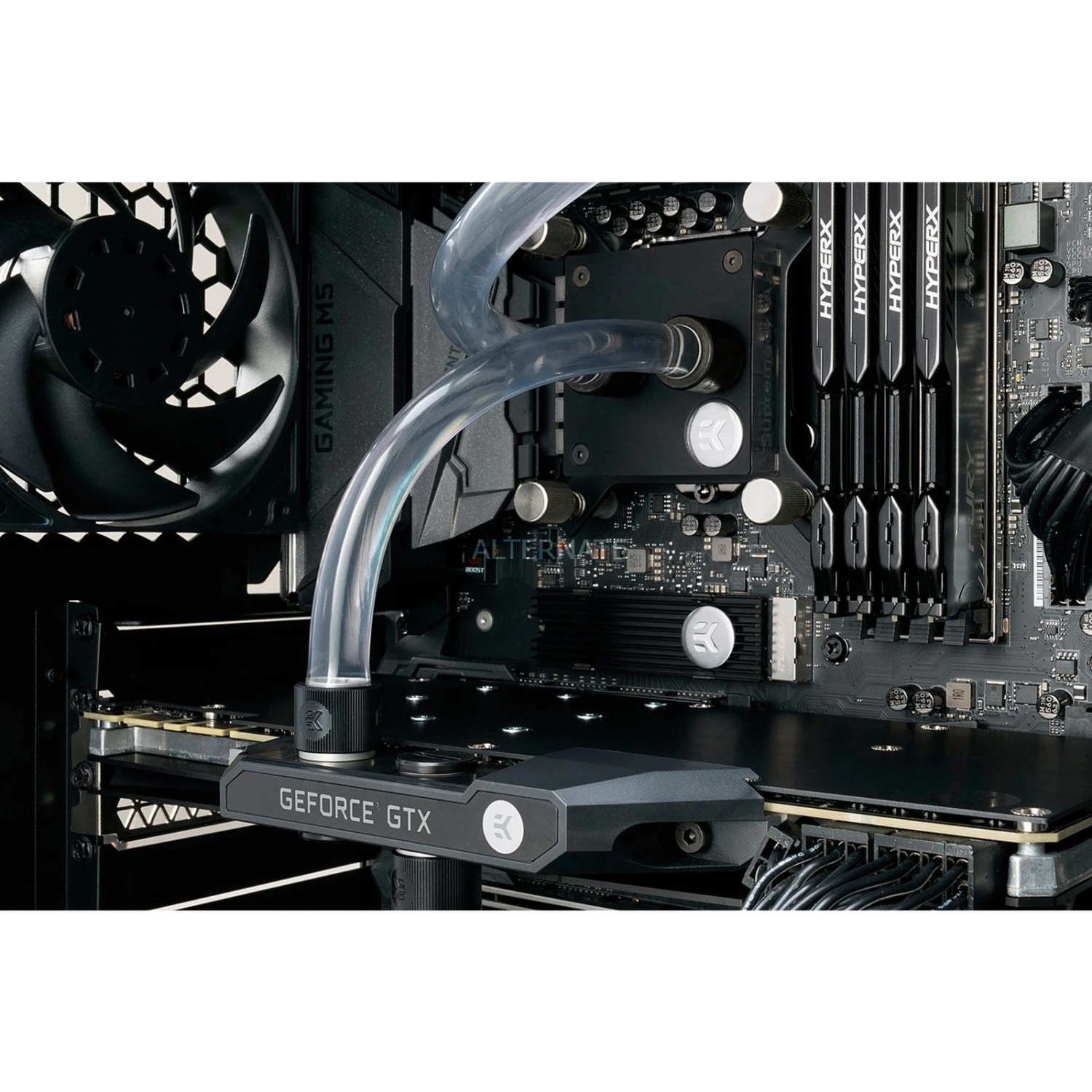 SSD Zubehör EKWB EK-M.2 NVMe Heatsink - Black, Kühlkörper (schwarz) – Bild 4