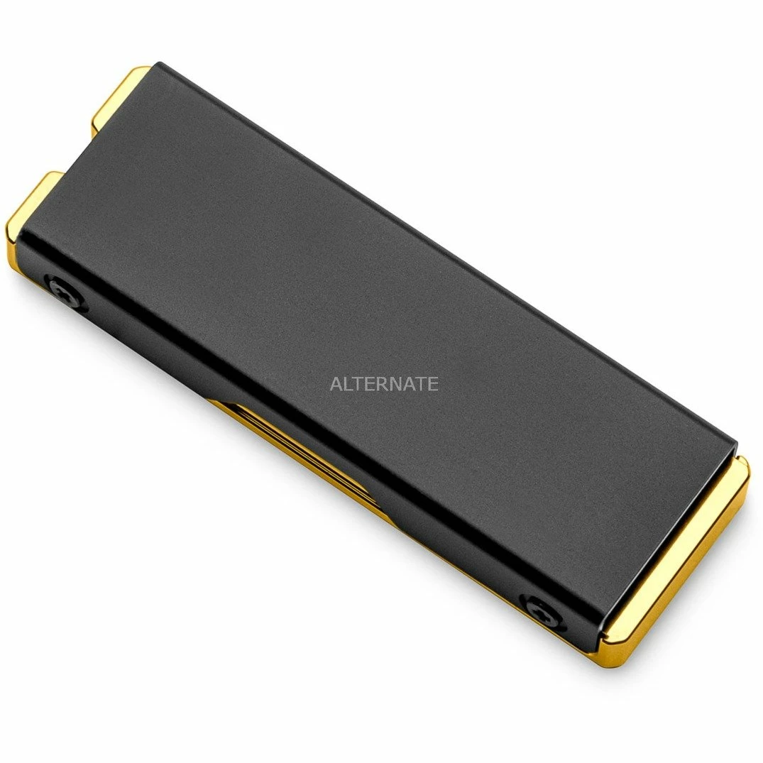 Festplattenkühler EKWB EK-Quantum Convection M.2 NVMe - Gold, Kühlkörper (gold, Unterstützt M.2 2280 SSD) – Bild 2
