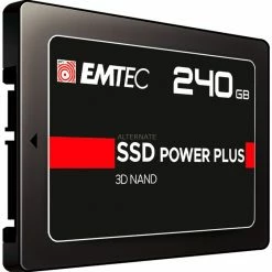 SATA SSD Emtec X150 SSD Power Plus 240 GB (schwarz, SATA 6 Gb/s, 2,5")