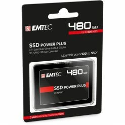 SATA SSD Emtec X150 SSD Power Plus 480 GB (schwarz, SATA 6 Gb/s, 2,5") -SSD Festplatten Verkäufe Emtec X150 SSD Power Plus 480 GB@@imjmj0 2
