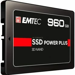 SATA SSD Emtec X150 SSD Power Plus 960 GB (schwarz, SATA 6 Gb/s, 2,5")