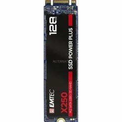 M.2 SSD Emtec X250 SSD Power Plus 128 GB (SATA 6 Gb/s, M.2 2280) -SSD Festplatten Verkäufe Emtec X250 SSD Power Plus 128 GB@@imhmj2 3