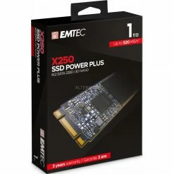 M.2 SSD Emtec X250 SSD Power Plus 1 TB (SATA 6 Gb/s, M.2 2280) -SSD Festplatten Verkäufe Emtec X250 SSD Power Plus 1 TB@@imkmj1 4