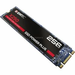 M.2 SSD Emtec X250 SSD Power Plus 256 GB (SATA 6 Gb/s, M.2 2280) -SSD Festplatten Verkäufe Emtec X250 SSD Power Plus 256 GB@@imimj1 2