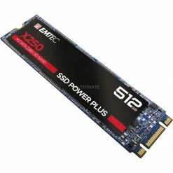 M.2 SSD Emtec X250 SSD Power Plus 512 GB (SATA 6 Gb/s, M.2 2280) -SSD Festplatten Verkäufe Emtec X250 SSD Power Plus 512 GB@@imjmj1 2