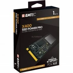 M.2 SSD Emtec X400 SSD Power Pro 1 TB (PCIe 4.0 X4, NVMe, M.2 2280) -SSD Festplatten Verkäufe Emtec X400 SSD Power Pro 1 TB@@1783431 1