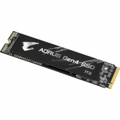 M.2 SSD GIGABYTE AORUS Gen4 SSD 1 TB (schwarz, PCIe 4.0 X4, NVMe 1.3, M.2 2280)