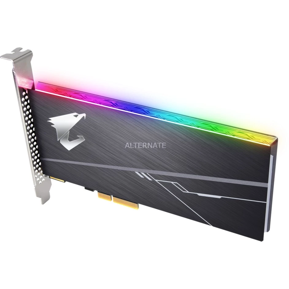 PCIe SSD GIGABYTE AORUS RGB AIC NVMe 512 GB, SSD (PCIe 3.0 X4, NVMe 1.3, AIC) 5 PCIe SSD GIGABYTE AORUS RGB AIC NVMe 512 GB, SSD (PCIe 3.0 X4, NVMe 1.3, AIC) – Bild 3