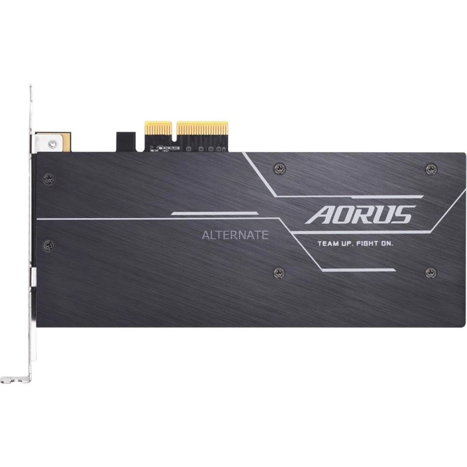 PCIe SSD GIGABYTE AORUS RGB AIC NVMe 512 GB, SSD (PCIe 3.0 X4, NVMe 1.3, AIC) 6 PCIe SSD GIGABYTE AORUS RGB AIC NVMe 512 GB, SSD (PCIe 3.0 X4, NVMe 1.3, AIC) – Bild 4