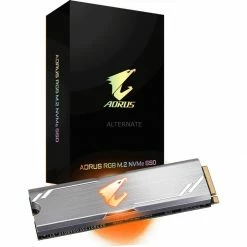 M.2 SSD GIGABYTE AORUS RGB M.2 NVMe 512 GB, SSD (PCIe 3.0 X4, NVMe 1.3, M.2 2280) -SSD Festplatten Verkäufe GIGABYTE AORUS RGB M 2 NVMe 512 GB SSD@@imjmy07 4
