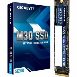 M.2 SSD GIGABYTE M30 SSD 512 GB (PCIe 3.0 X4, NVMe 1.3, M.2 2280)
