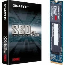 M.2 SSD GIGABYTE NVMe SSD 256 GB (PCIe 3.0 X4, NVMe 1.3, M.2 2280)