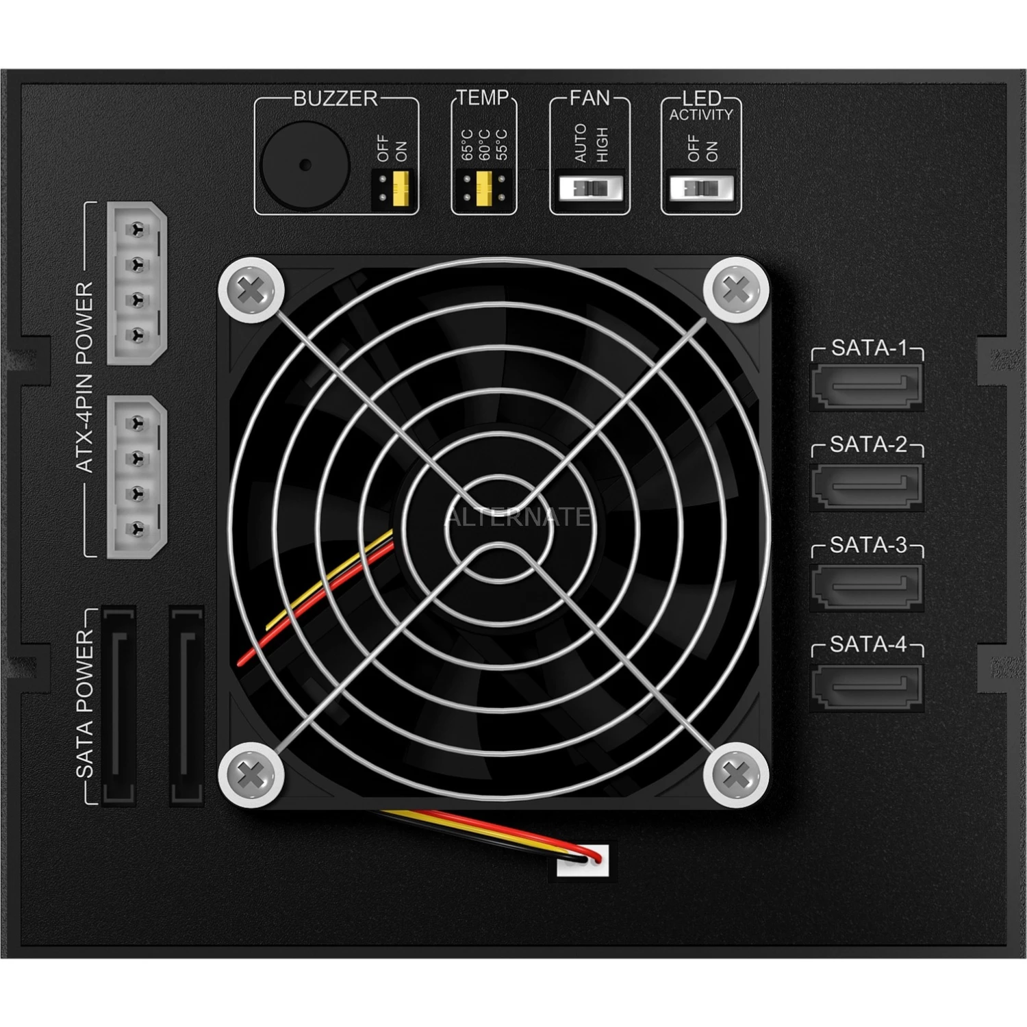 SSD Zubehör ICY BOX IB-564SSK, Einbaurahmen (schwarz) 6 SSD Zubehör ICY BOX IB-564SSK, Einbaurahmen (schwarz) – Bild 5