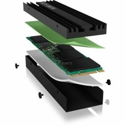 SSD Zubehör ICY BOX IB-M2HS-PS5, Kühlkörper (schwarz, M.2 SSD Kühlkörper Für PlayStation 5) 9 SSD Zubehör ICY BOX IB-M2HS-PS5, Kühlkörper (schwarz, M.2 SSD Kühlkörper Für PlayStation 5) -SSD Festplatten Verkäufe ICY BOX IB M2HS PS5 K hlk rper@@1821841 2