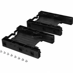 SSD Zubehör Icy Dock MB290SP-B DUAL, Einbaurahmen (schwarz, Inkl. Kabel)
