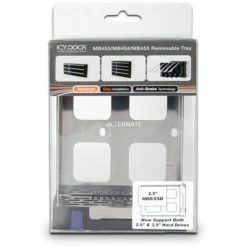 SSD Zubehör Icy Dock MB453 TRAY-2B, Laufwerkstrays (schwarz) -SSD Festplatten Verkäufe Icy Dock MB453 TRAY 2B Laufwerkstrays@@awb 9b 5