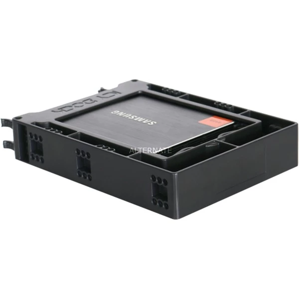 SSD Zubehör Icy Dock MB610SP 3x 2,5" SSD/HDD Einbaurahmen (schwarz, Für 3,5" Schacht) 4 SSD Zubehör Icy Dock MB610SP 3x 2,5" SSD/HDD Einbaurahmen (schwarz, Für 3,5" Schacht) – Bild 2