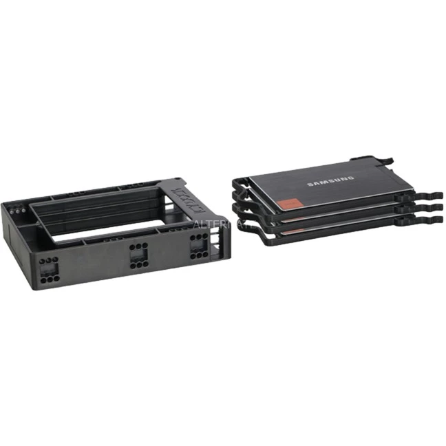 SSD Zubehör Icy Dock MB610SP 3x 2,5" SSD/HDD Einbaurahmen (schwarz, Für 3,5" Schacht) 8 SSD Zubehör Icy Dock MB610SP 3x 2,5" SSD/HDD Einbaurahmen (schwarz, Für 3,5" Schacht) – Bild 6