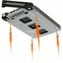 Festplatten Wechselrahmen Icy Dock MB996SK-6SB, Wechselrahmen (schwarz, ToughArmor) -SSD Festplatten Verkäufe Icy Dock MB996SK 6SB Wechselrahmen@@awb 6p 5