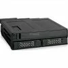 SSD Zubehör Icy Dock ToughArmor MB602SPO-B, Backplane (schwarz, Backplane-Modul Für 1x 5,25" Einbauschacht)