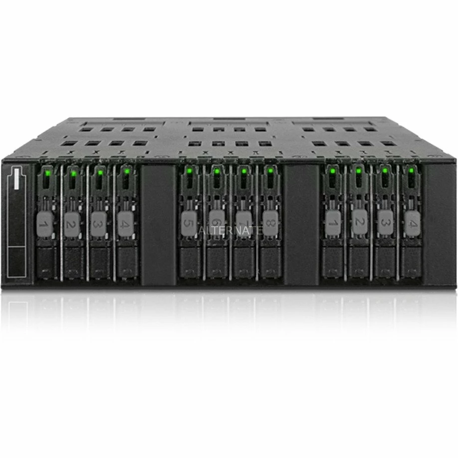 Festplatten Wechselrahmen Icy Dock ToughArmor MB872MP-B, Wechselrahmen (schwarz) 4 Festplatten Wechselrahmen Icy Dock ToughArmor MB872MP-B, Wechselrahmen (schwarz) – Bild 2