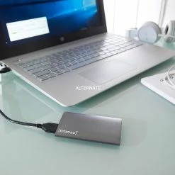 Intenso Portable SSD Premium 128 GB, Externe SSD (anthrazit, USB-A 3.2 Gen 1 (5 Gbit/s), 1,8") -SSD Festplatten Verkäufe Intenso Portable SSD Premium 128 GB Externe SSD@@imhmxb01 4