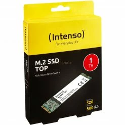 M.2 SSD Intenso Top Performance 1 TB, SSD (schwarz, SATA 6 Gb/s, M.2 2280) -SSD Festplatten Verkäufe Intenso Top Performance 1 TB SSD@@imkmxb07 1