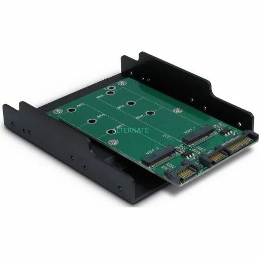 SSD Zubehör Inter-Tech KT005B, Einbaurahmen (schwarz, M.2 Auf 3,5") -SSD Festplatten Verkäufe Inter Tech KT005B Einbaurahmen@@fpu80003